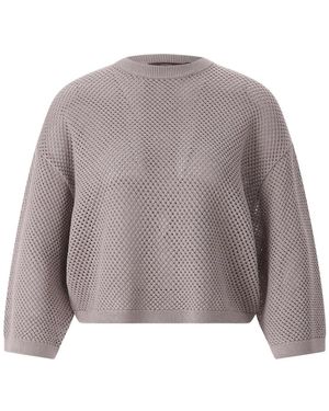 Windsor. Round-Neck Knitwear - Gris