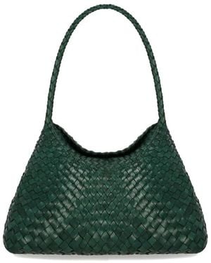 Dragon Diffusion Tassen ,Groen ,Leer Santa Maria Schoudertas