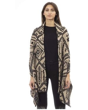 Alpha Studio Long Knitwear - Nero