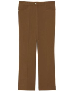 Pennyblack Straight Trousers - Marrón