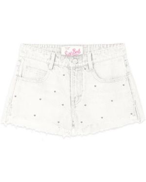 MC2 Saint Barth Denim Shorts - White