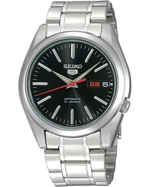 Seiko Stijlvolle Sportieve Automatisch Horloge - Metallic