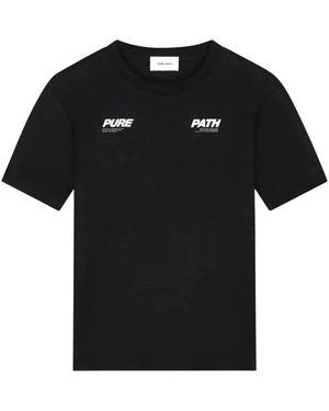 Pure Path T-Shirts - Negro