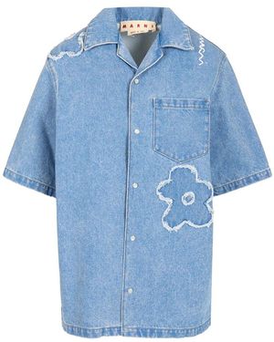 Marni Denim Shirts - Azul