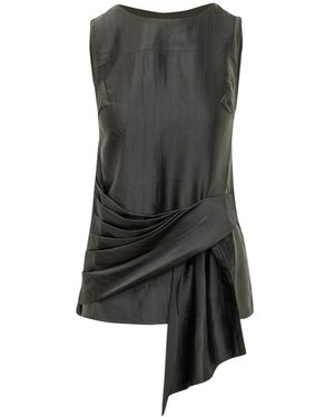 Loulou de Saison Sleeveless Tops - Grey