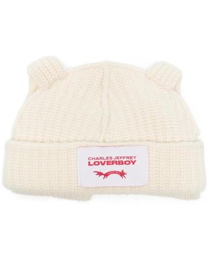 Loverboy by Charles Jeffrey Chunky Ears Beanie - Natur
