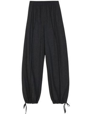 Alysi Broeken ,Zwart ,Wijde Broek
