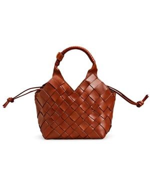Cala & Jade Misu Mini Crossbody Tas - Bruin