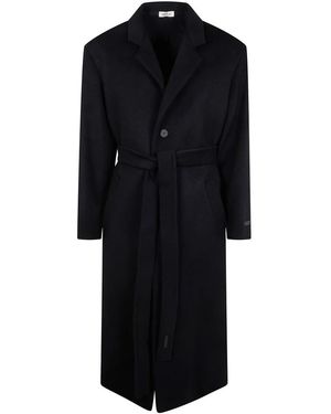 Fear Of God Melton Wool Relaxed Jas - Zwart