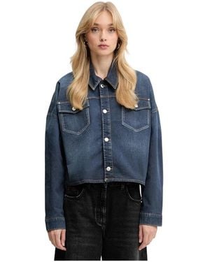 Guess Western Denim Shacket - Blauw