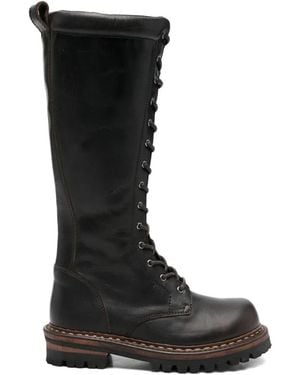 Our Legacy Lace-Up Boots - Black