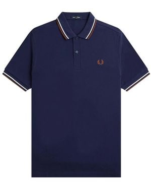 Fred Perry Polo Shirts - Azul