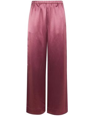 By Malene Birger Wide Trousers - Rojo