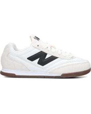 New Balance Schoenen ,Wit ,Leer Casual Low Top Sneakers Rc 42