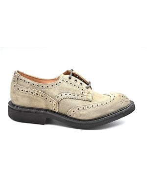 Tricker's Laced Shoes - White