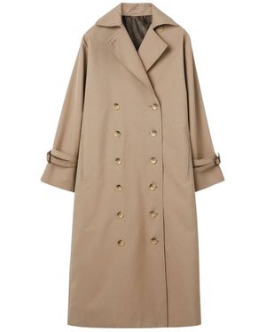 TOTEME Trench Coats - Natural