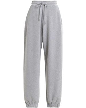 Essentiel Antwerp Hochtaillierte Graue Bio-Baumwolljogger