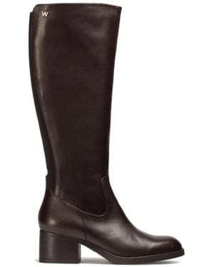 Wonders High Boots - Bruin