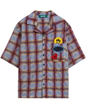 Barrow Short Sleeve Shirts - Purple