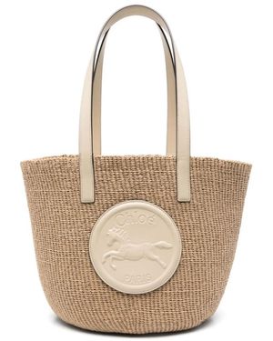 Chloé Tote Bags - Neutro