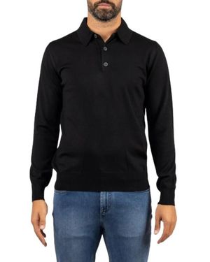 Alpha Industries Tops ,Zwart ,Wol Alpha Polo