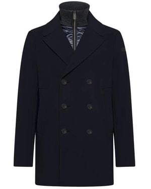 Rrd Double-Breasted Coats - Azul