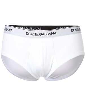 Dolce & Gabbana Cotton Briefs - Wit