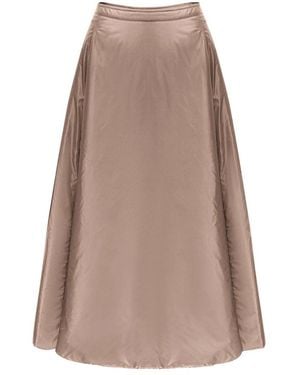Add Rokken ,Roze ,Nylon Gewatteerde Rok - Bruin
