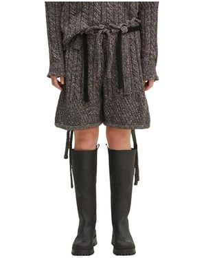 OTTOLINGER Gebreide Shorts - Zwart