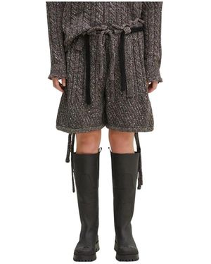 OTTOLINGER Gebreide Shorts - Zwart