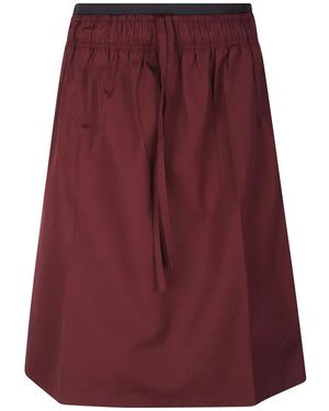 Prada Rokken ,Rood ,Midi Rokken - Paars
