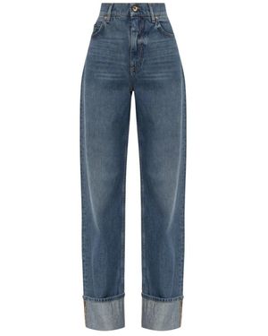 Dolce & Gabbana Wide Jeans - Azul