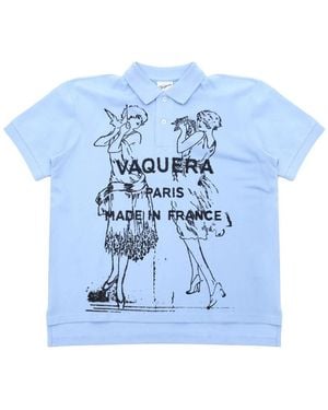 VAQUERA Tops ,Blauw ,Katoen Flapper Polo