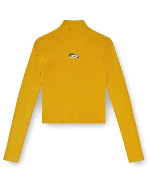 DIESEL M-Valari Rollkragenpullover - Gelb