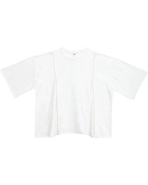 Baserange Tops ,Wit ,Katoen Mul T-Shirt