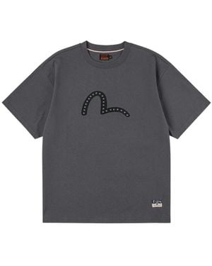 Evisu T-Shirts - Grey