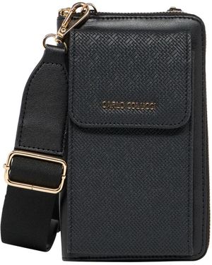 carlo colucci Elegante Handytasche Mit Stil - Schwarz