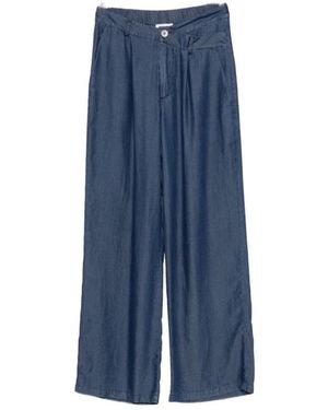 Clips Broeken ,Blauw ,Wijde Broek