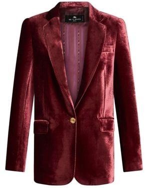 Etro Blazers - Rot