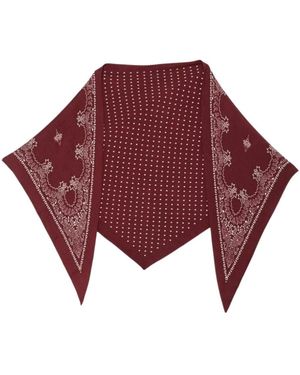 Destin Silky Scarves - Rouge