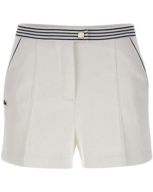 Lacoste Short Shorts - White