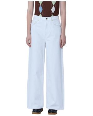 Ganni Wide Jeans - Azul