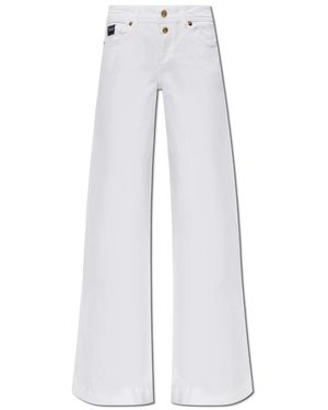 Versace Jeans Couture Flare Jeans - White