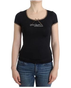 Roberto Cavalli T-Shirts - Black