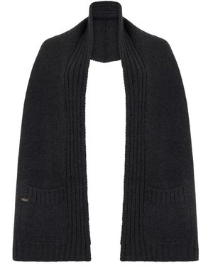 Moorer Winter Scarves - Nero