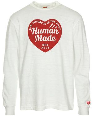 Human Made Long Sleeve Tops - Blanco