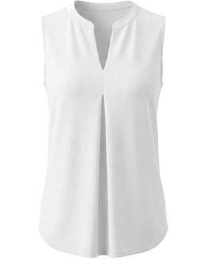 iN FRONT Sleeveless Tops - Gris