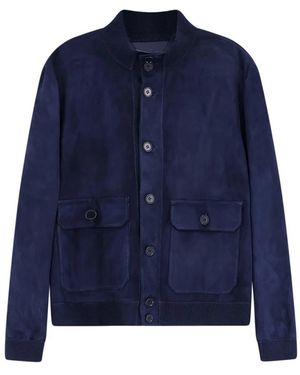 Salvatore Santoro Bomber Jackets - Blu