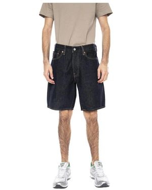 Levi's Korte Broeken ,Blauw ,Katoen 468 Loose Shorts