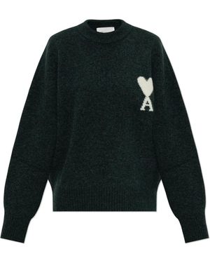 Ami Paris De Coeur Pullover - Grün
